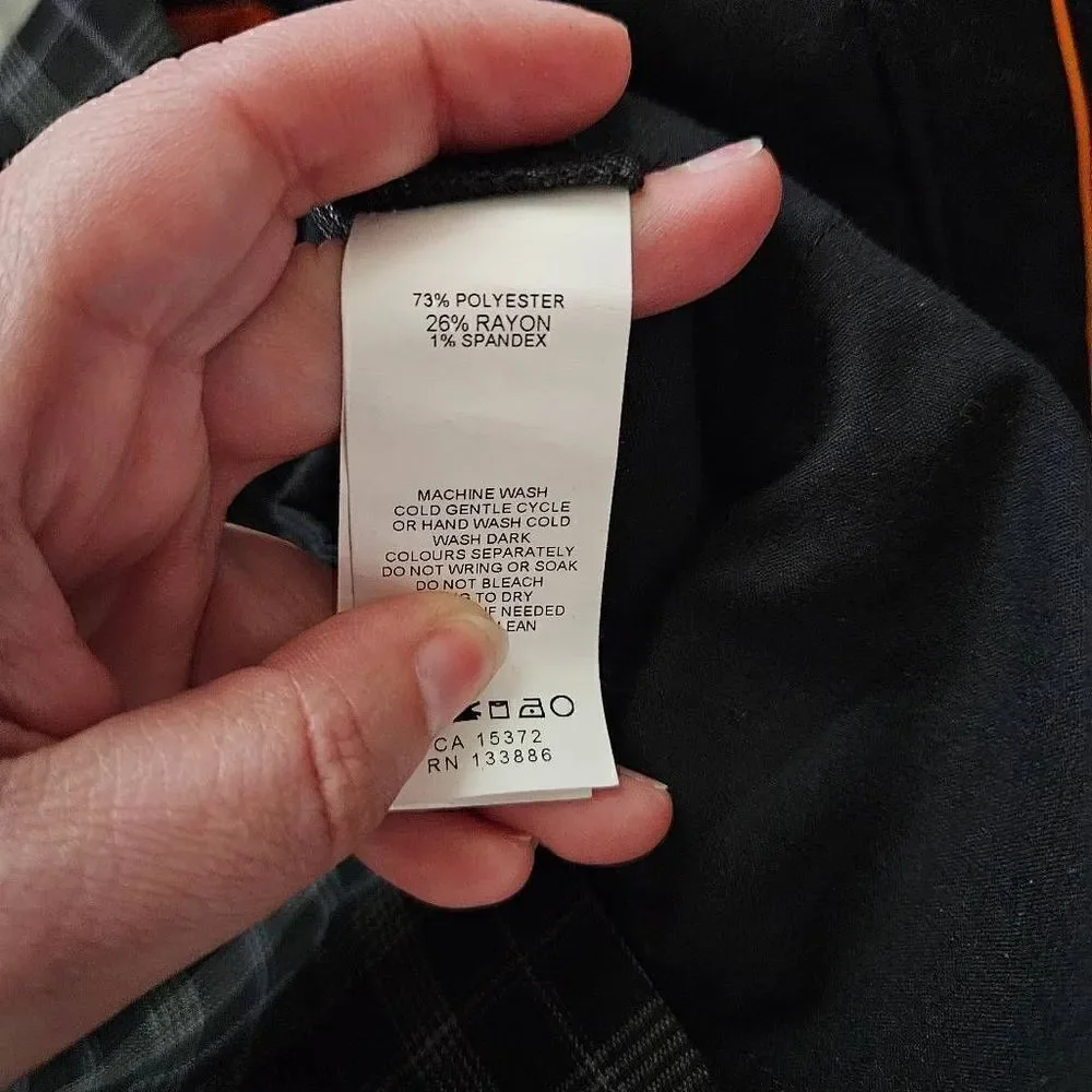 Joe Fresh Plaid Slacks - Picture 5 of 7